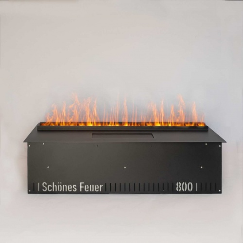Электроочаг Schönes Feuer 3D FireLine 800 Pro со стальной крышкой в Тамбове