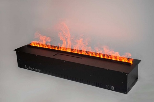 Электроочаг Schönes Feuer 3D FireLine 1000 Pro со стальной крышкой в Тамбове