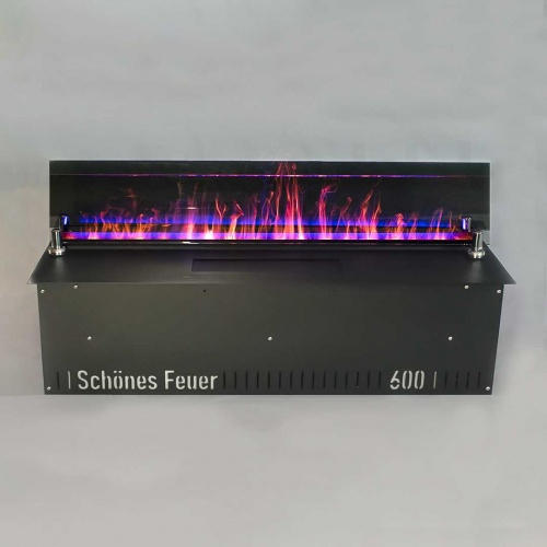 Электроочаг Schönes Feuer 3D FireLine 600 Blue (с эффектом cинего пламени) в Тамбове