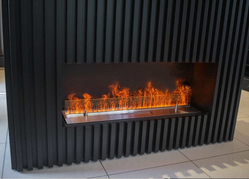 Электроочаг Schönes Feuer 3D FireLine 1000 со стальной крышкой в Тамбове
